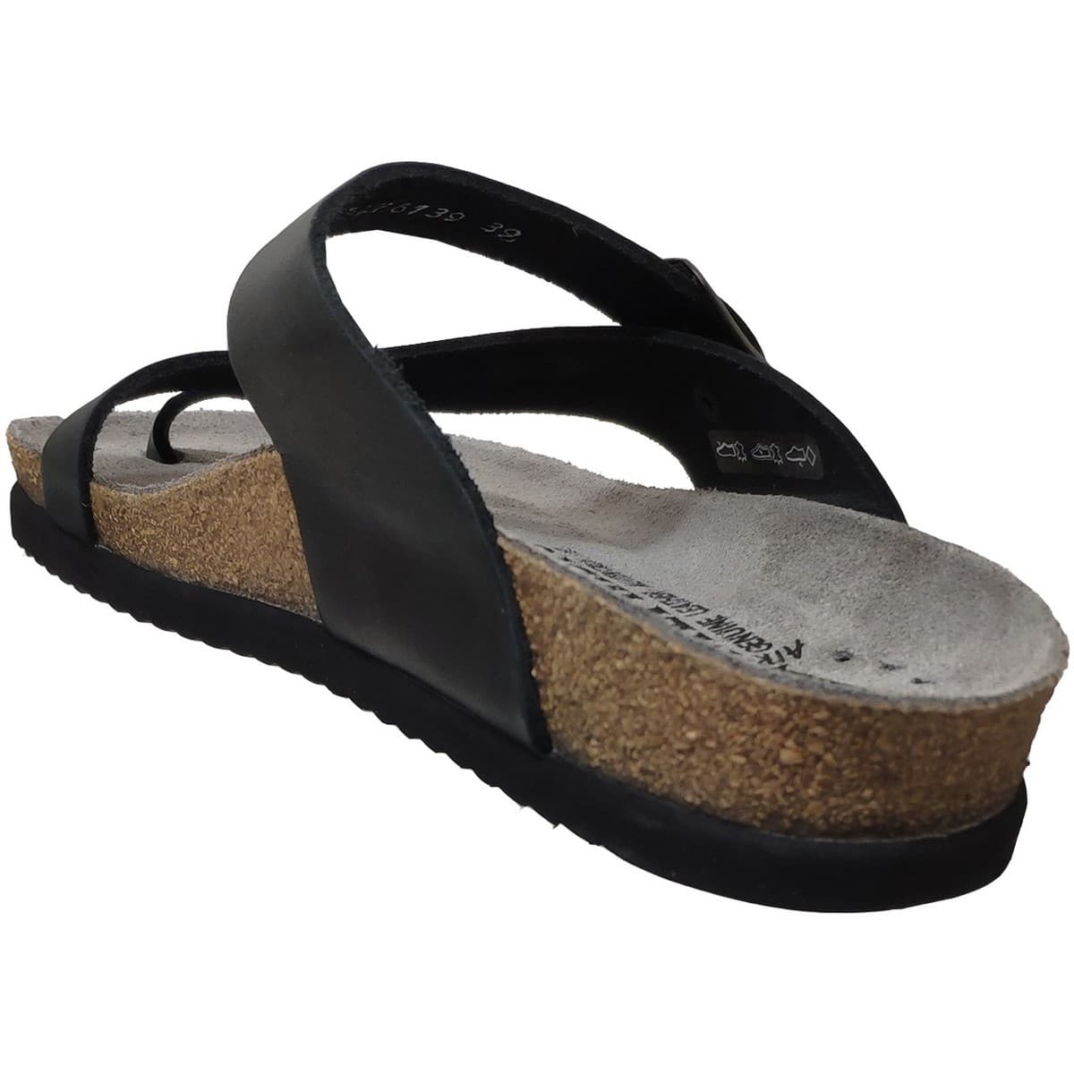 Men's Flip Flops Mephisto Black