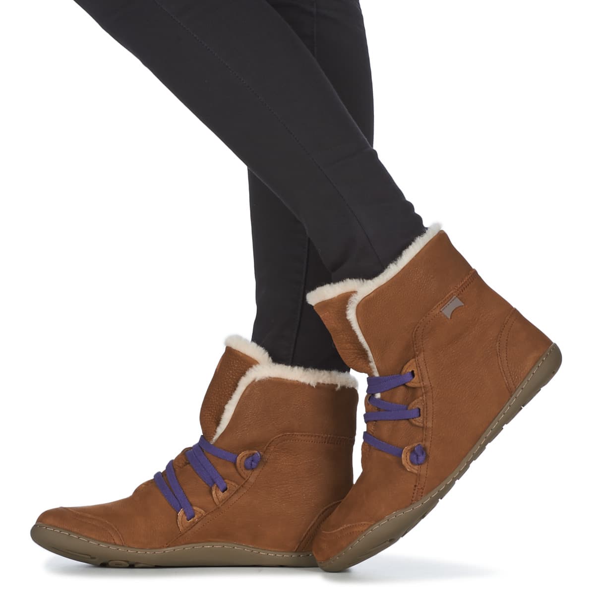 Women's Boots Camper Brown