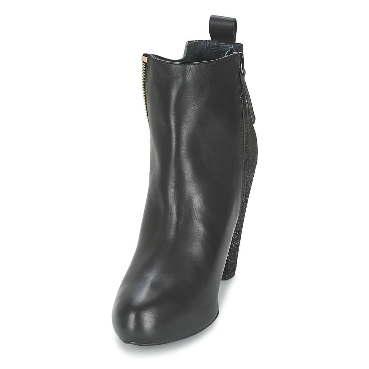 Women's Ankle Boots Shoe Biz Black