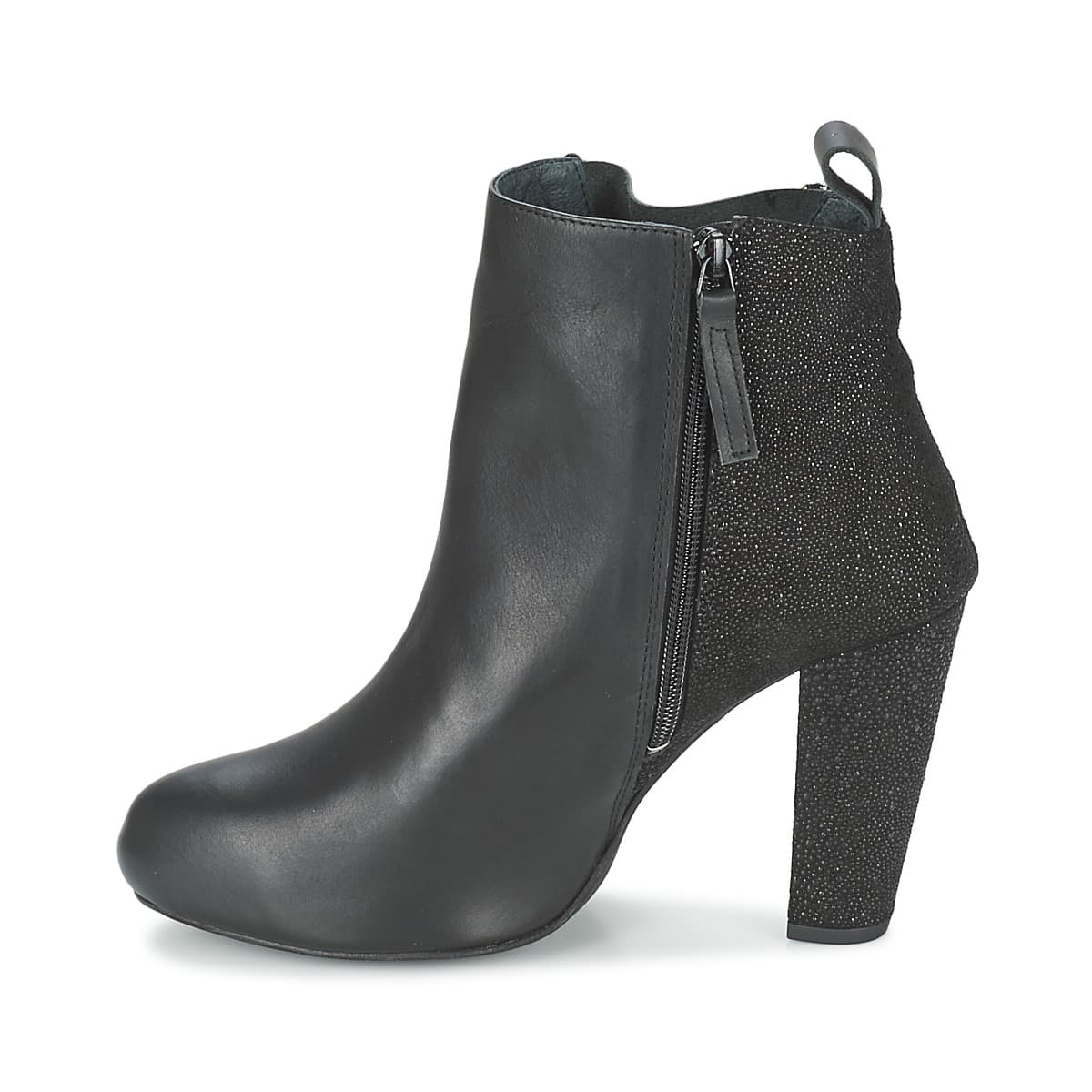 Women's Ankle Boots Shoe Biz Black