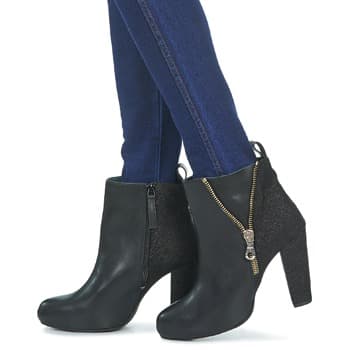 Women's Ankle Boots Shoe Biz Black