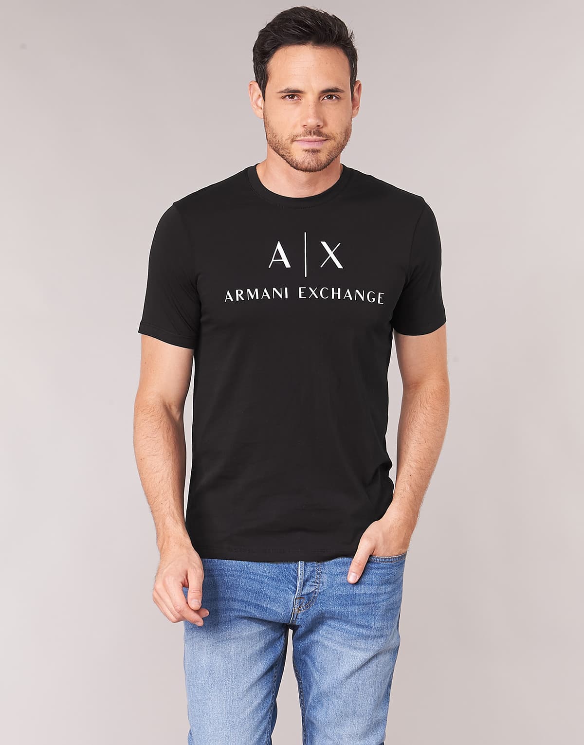 Men's T-Shirts Armani Exchange Black