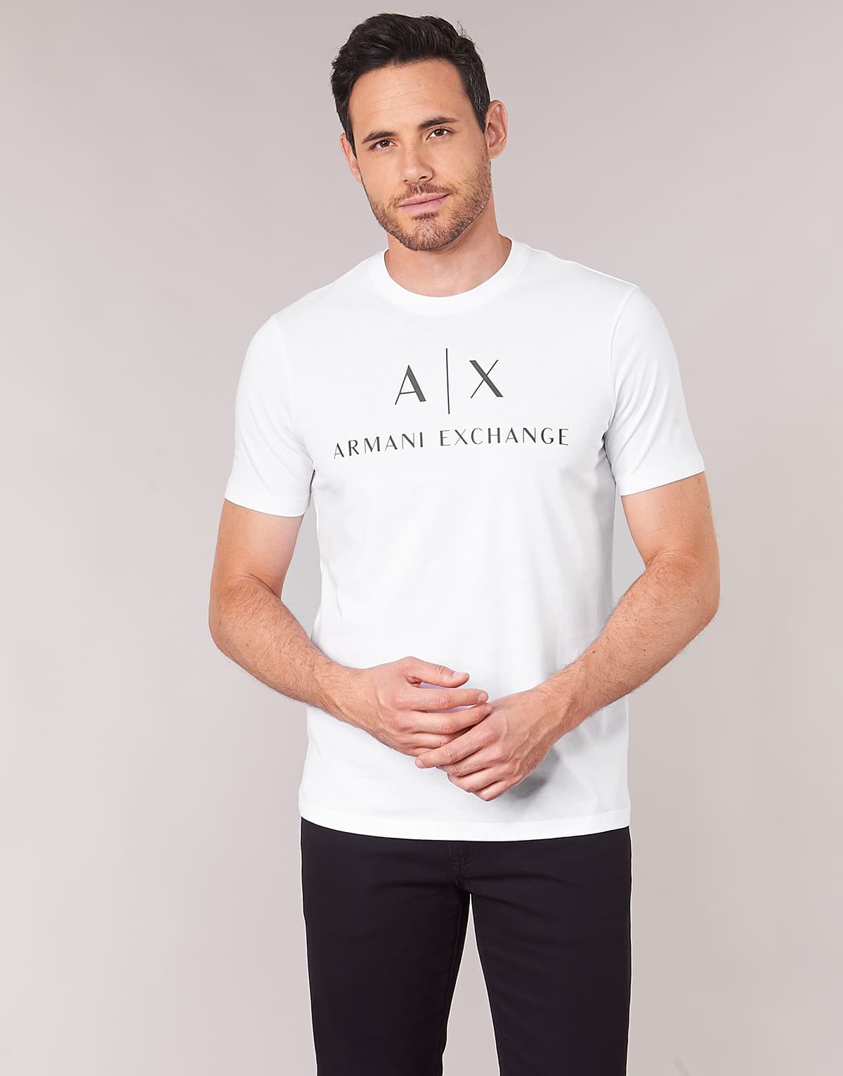 Men's T-Shirts Armani Exchange White