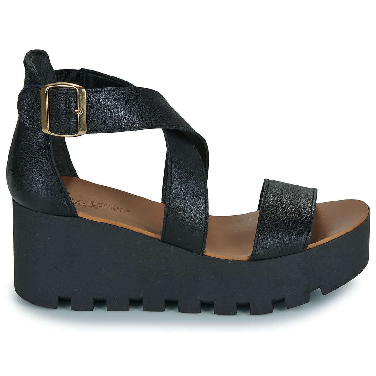 Women's Platforms Sweet Lemon Black