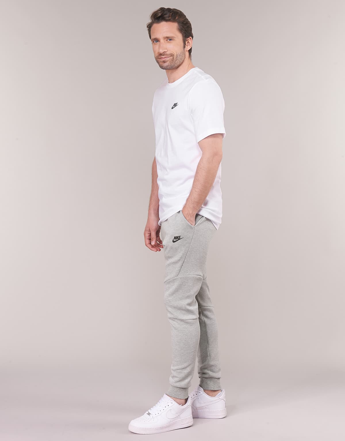 Men's Sports T-Shirts Nike White