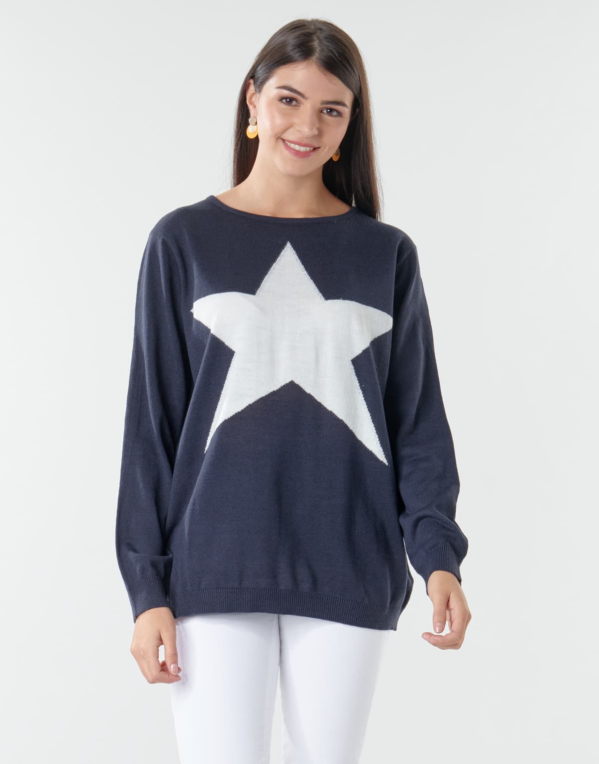 Women's Sweaters Moony Mood Blue