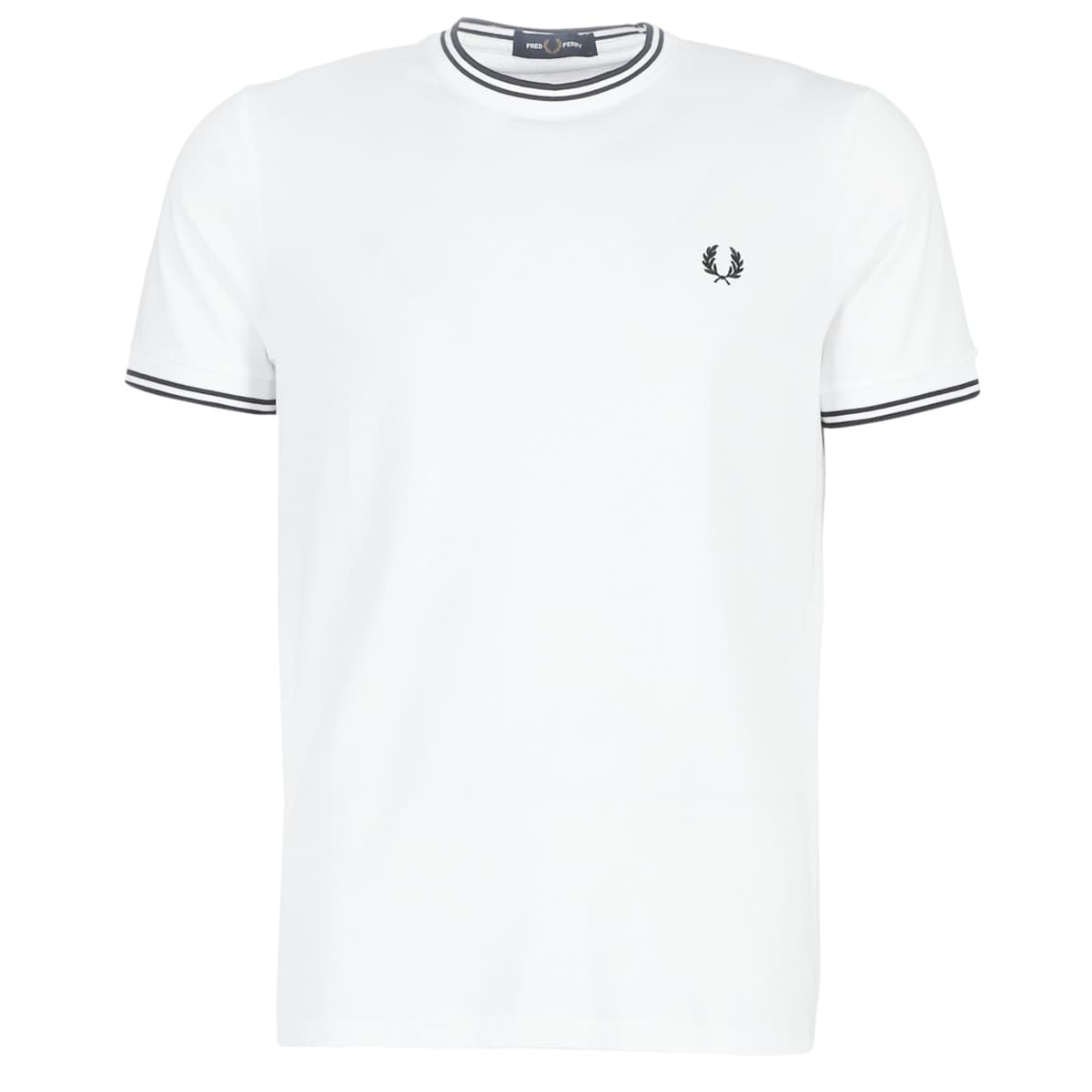 T-shirt με κοντά μανίκια Fred Perry TWIN TIPPED T-SHIRT