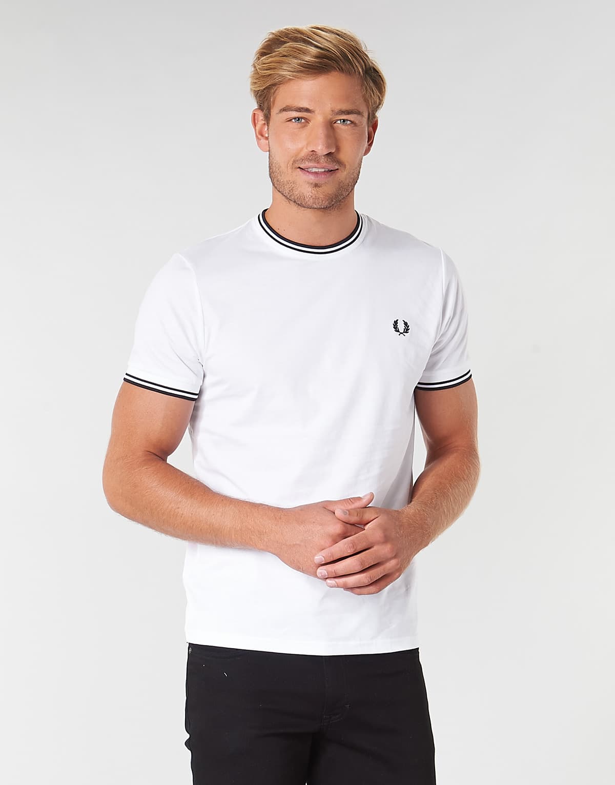 Men's T-Shirts Fred Perry White