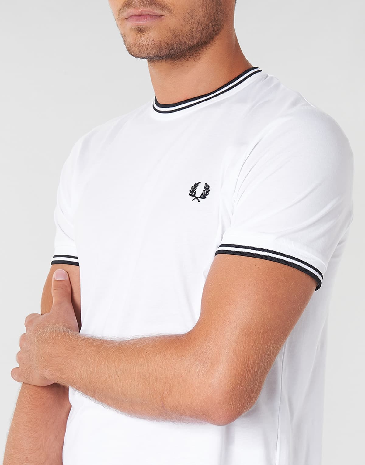 Men's T-Shirts Fred Perry White