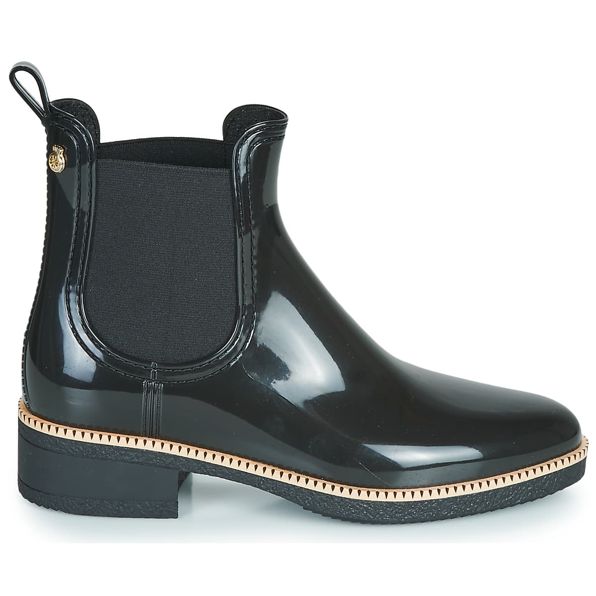 Women's Wellington Boots Lemon Jelly Black