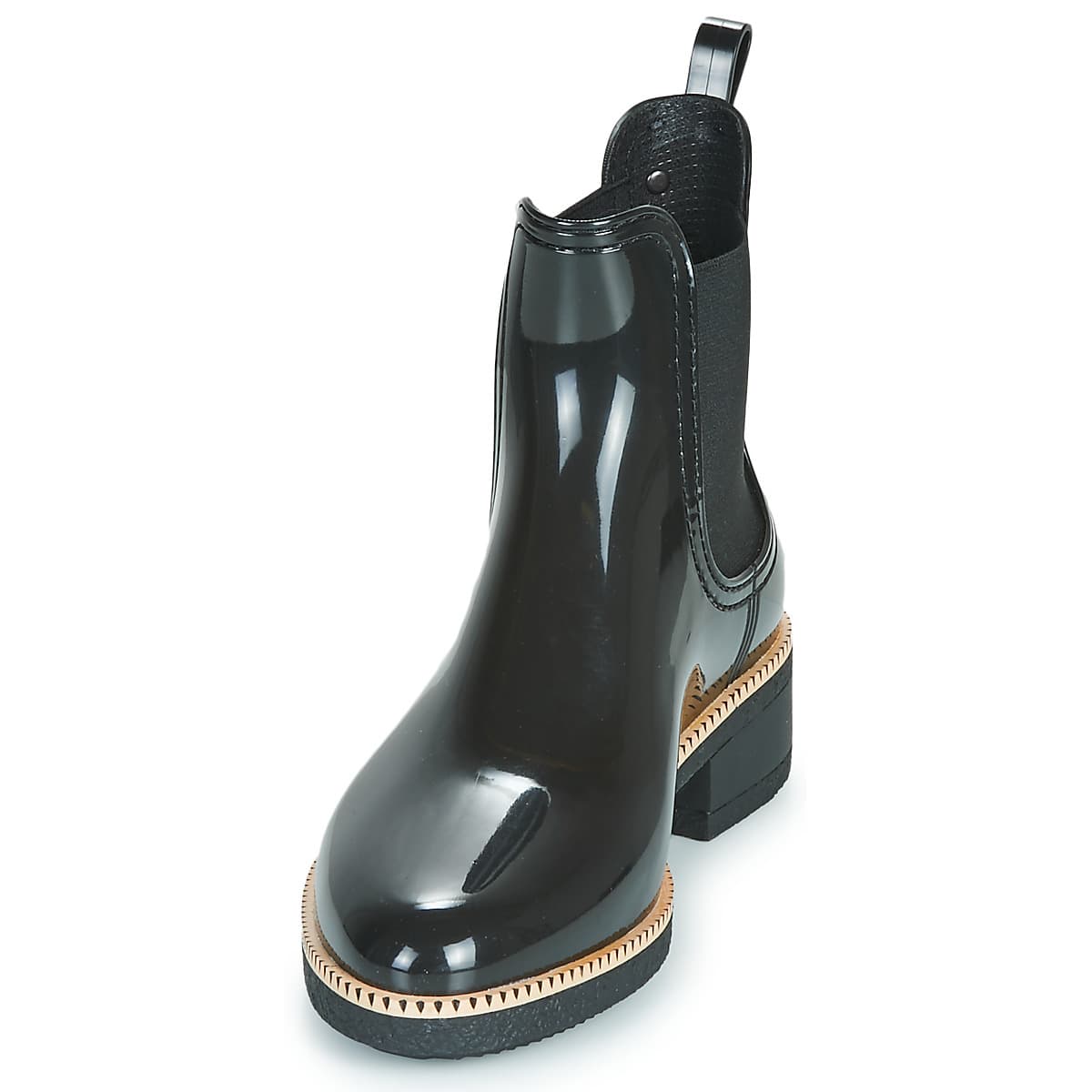 Women's Wellington Boots Lemon Jelly Black