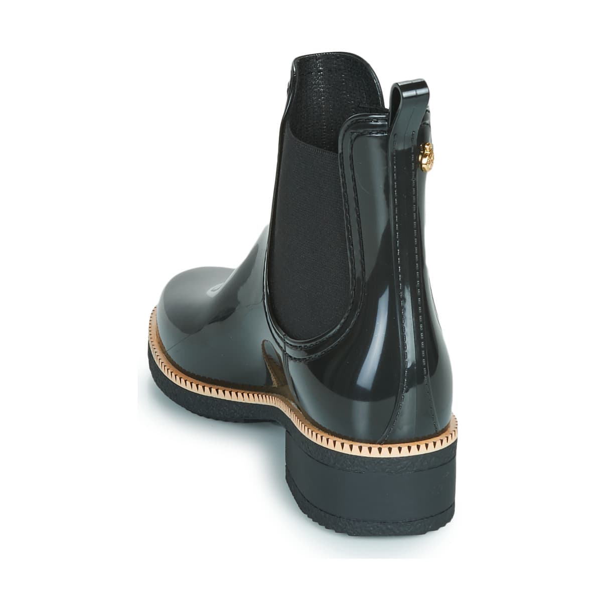 Women's Wellington Boots Lemon Jelly Black