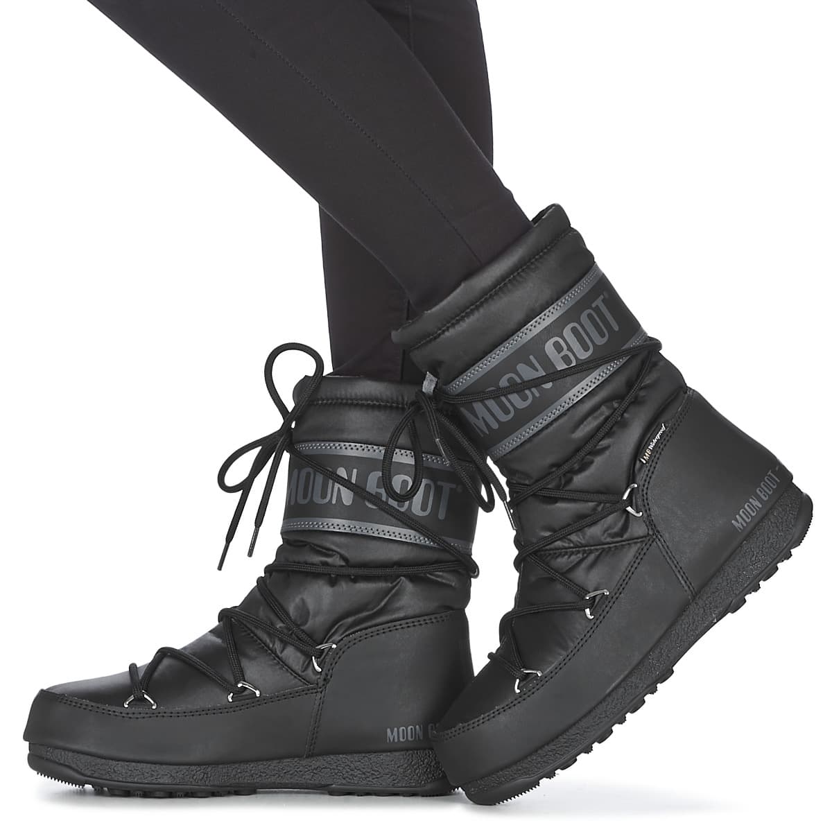 Women's Outdoor Shoes Moon Boot Black