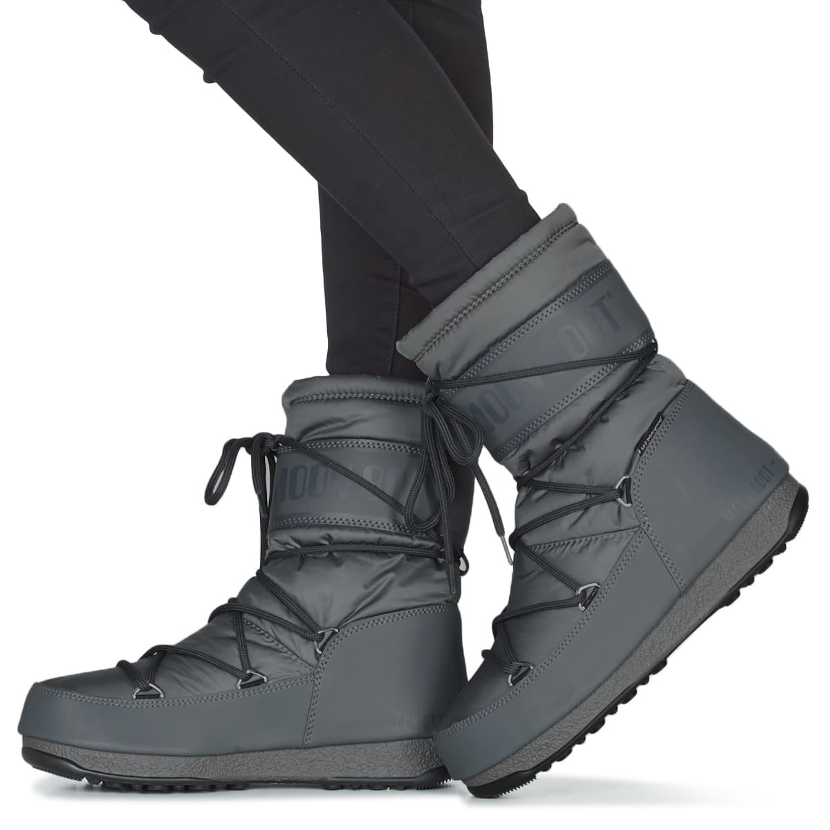 Women's Outdoor Shoes Moon Boot Gray
