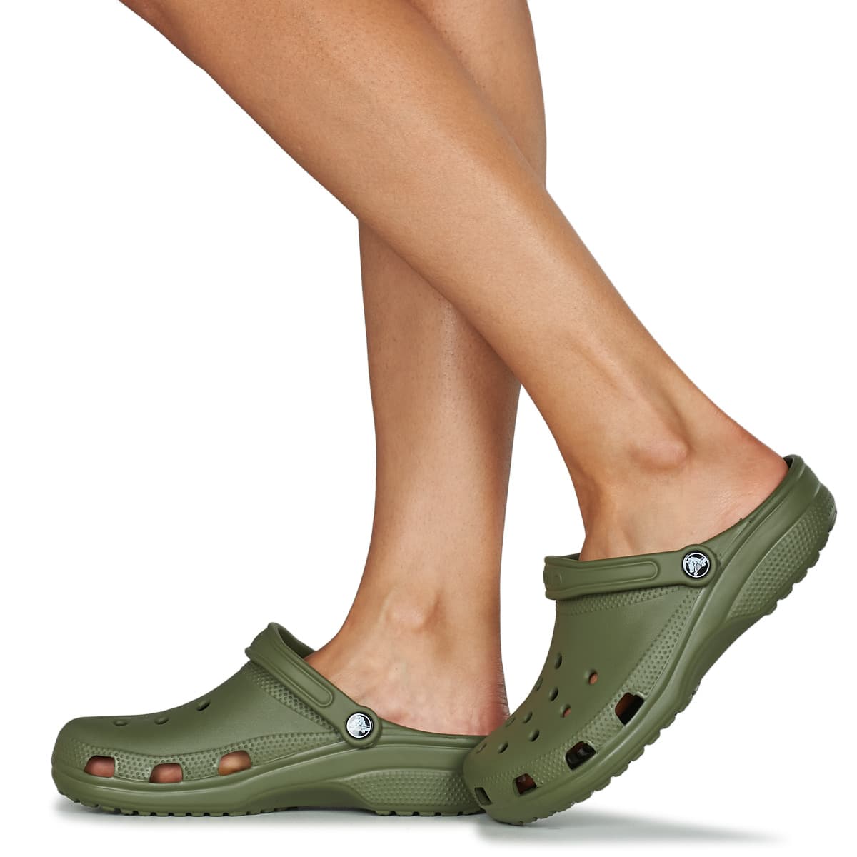 Women's Clogs Crocs Khaki
