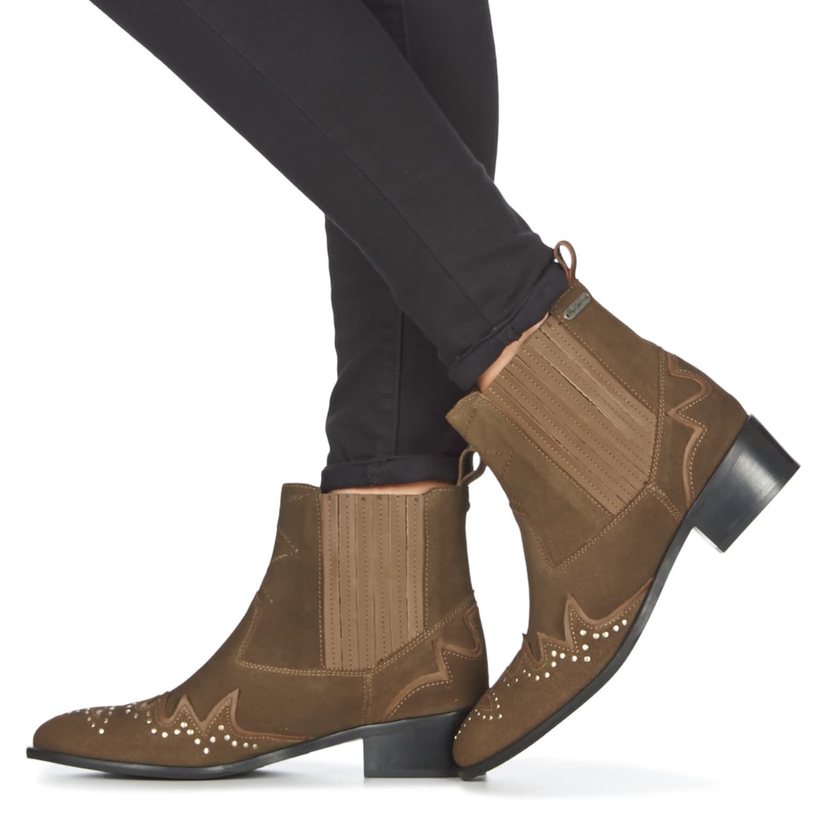 Women's Boots Pepe Jeans Brown