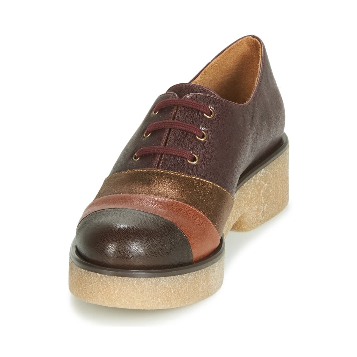 Women's Derby Shoes Chie Mihara Bordeaux