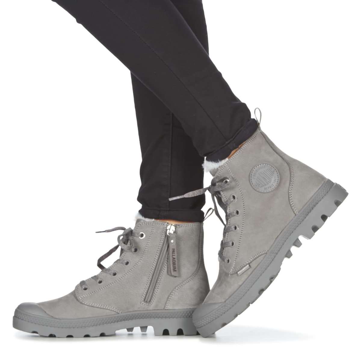 Women's Boots Palladium Gray