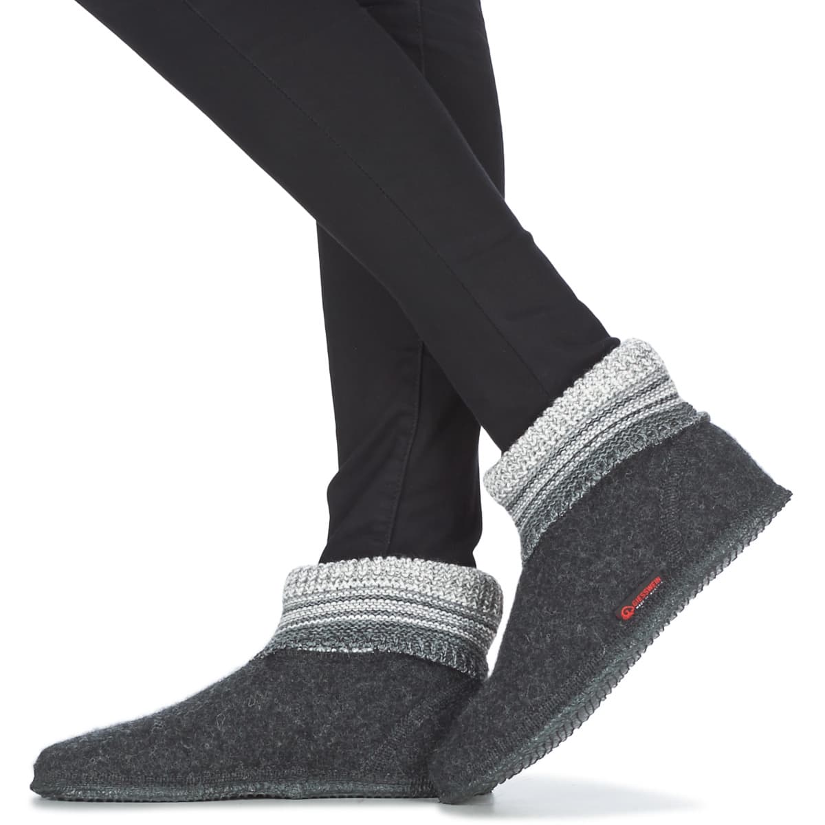 Women's House Slippers Giesswein Gray