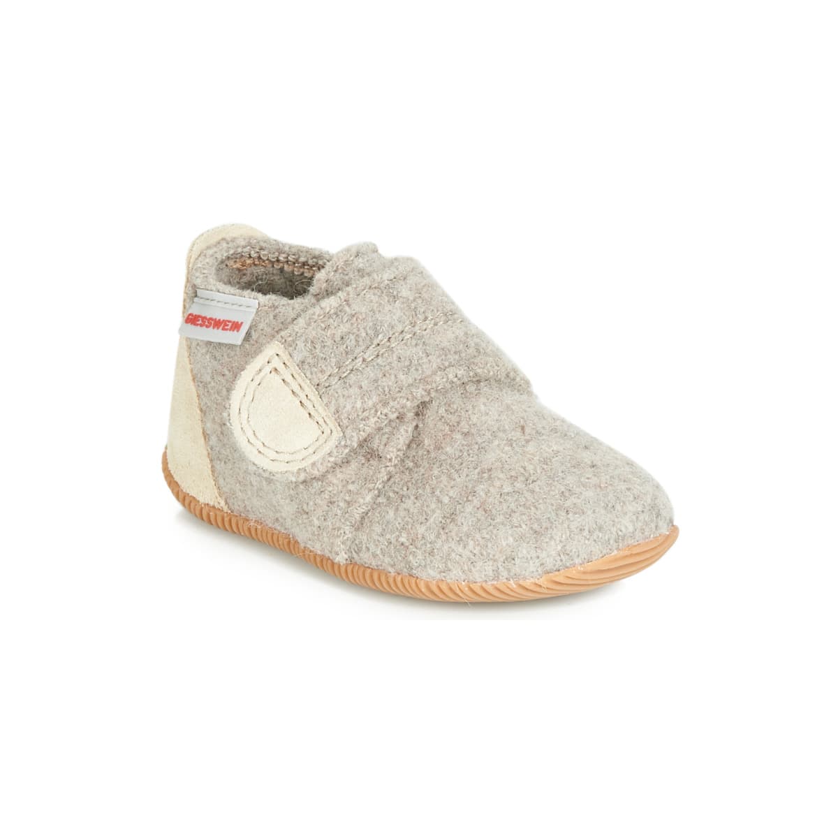 Boys' House Slippers Giesswein Beige