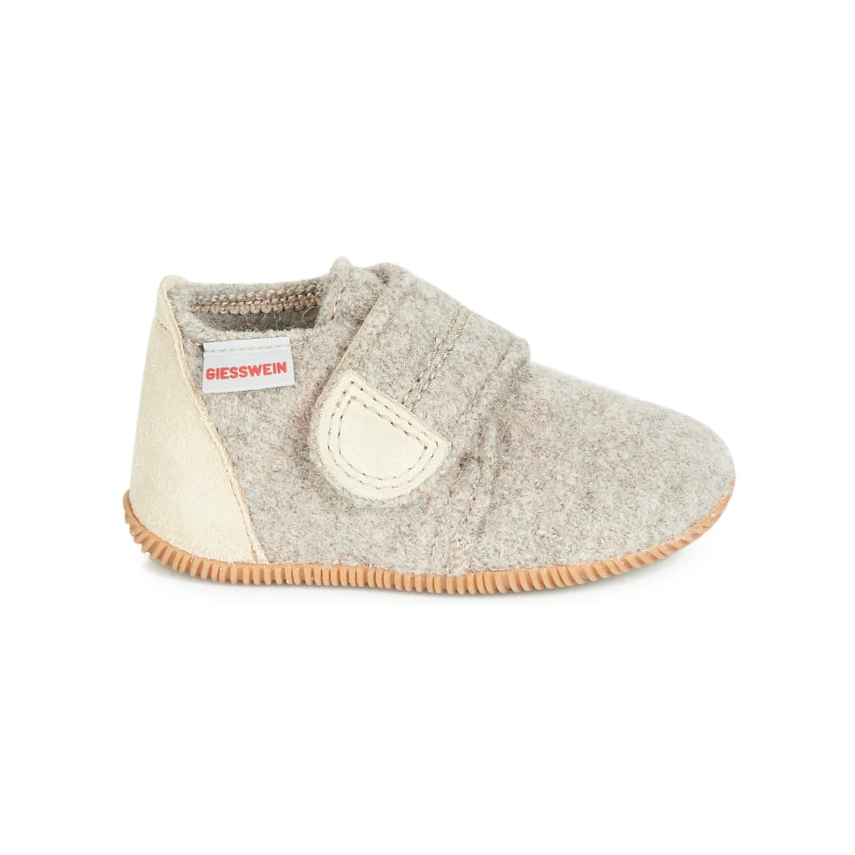 Boys' House Slippers Giesswein Beige