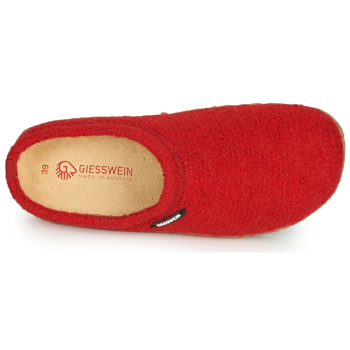 Women's House Slippers Giesswein Red