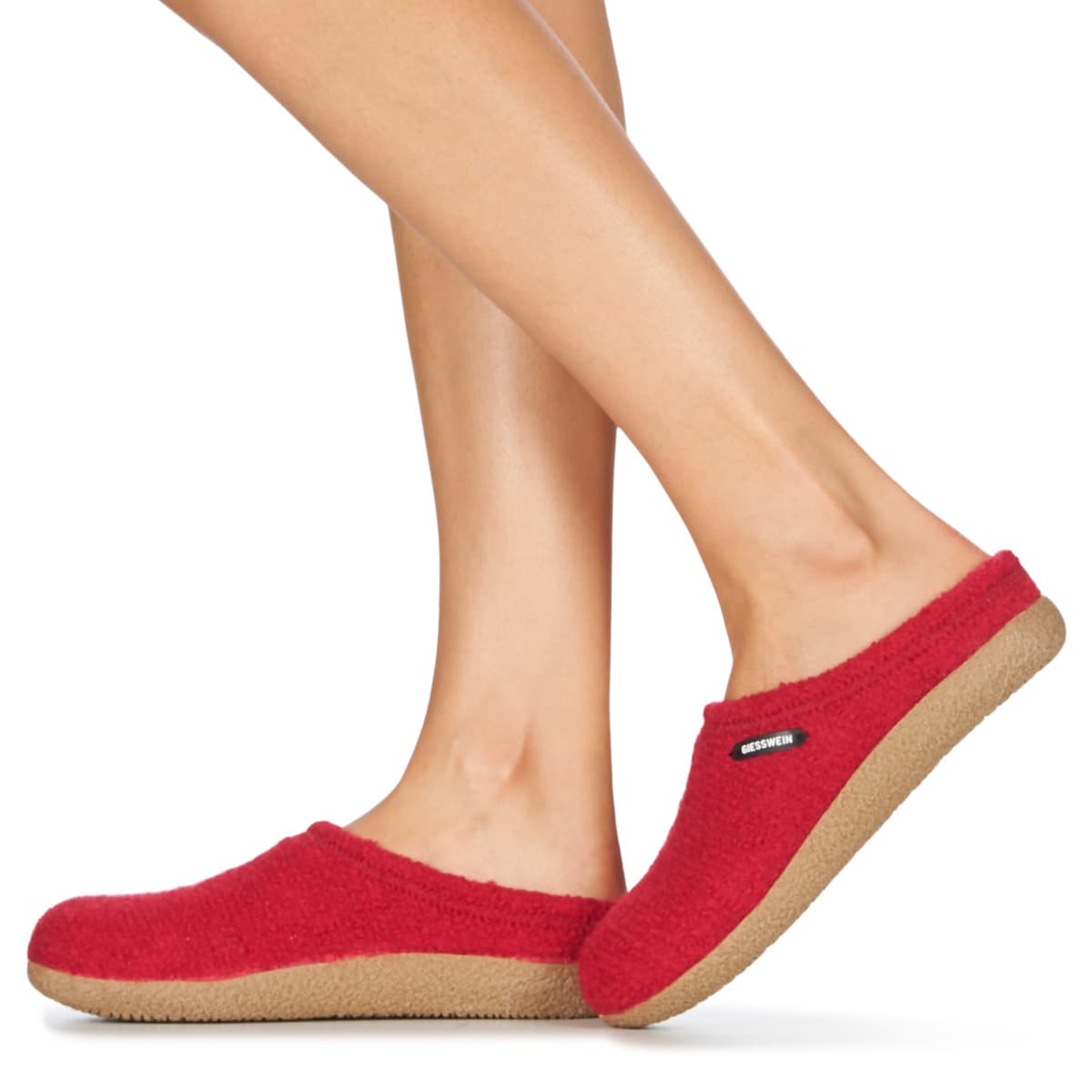 Women's House Slippers Giesswein Red
