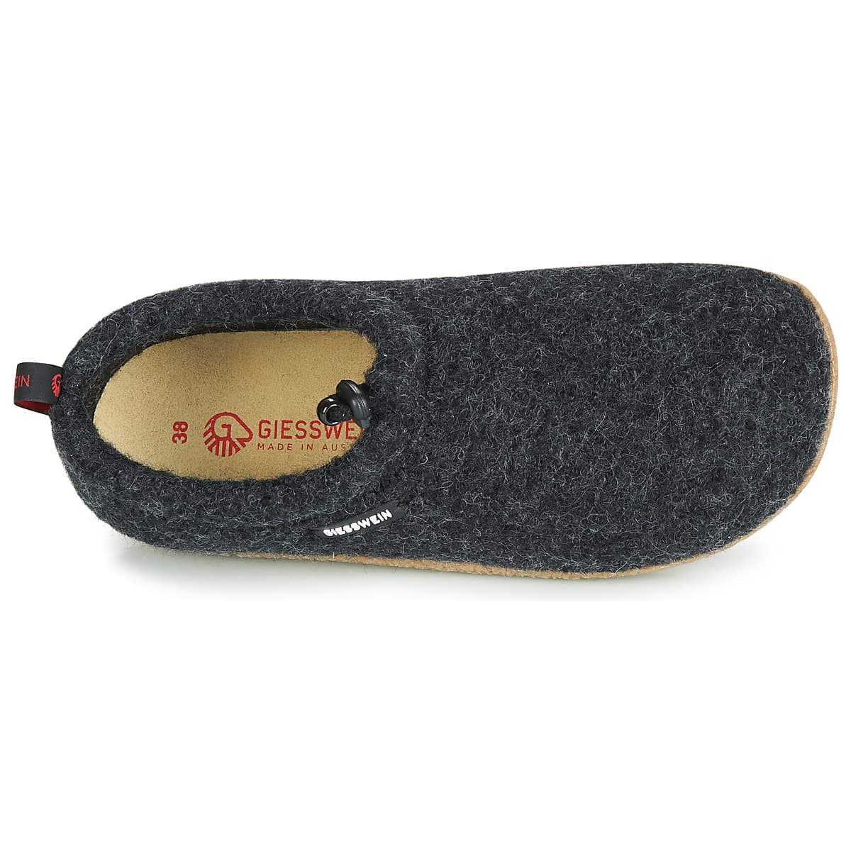 Women's House Slippers Giesswein Gray