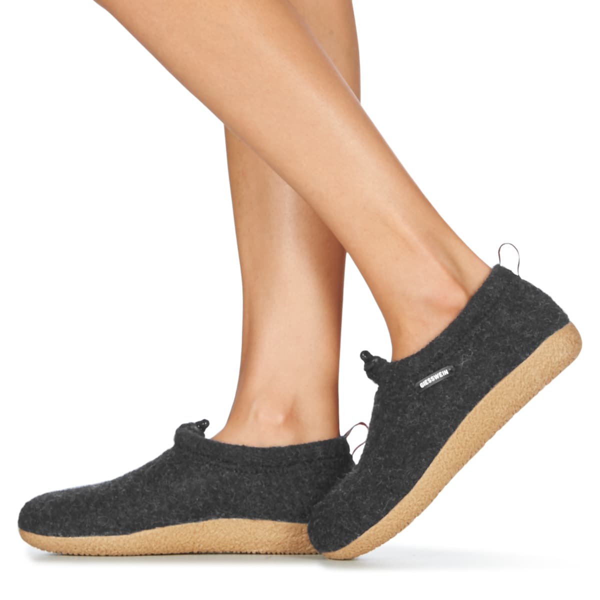 Women's House Slippers Giesswein Gray