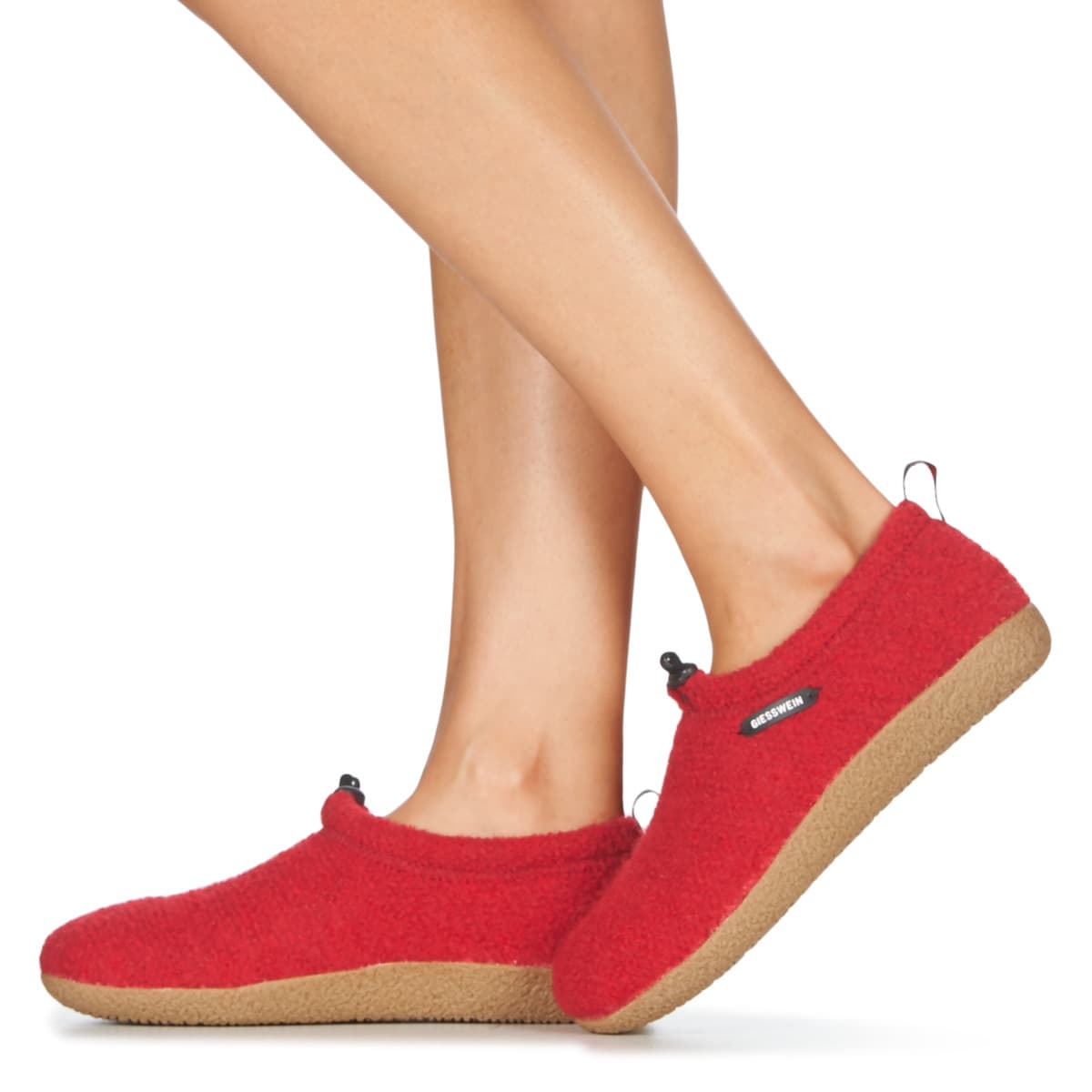 Women's House Slippers Giesswein Red