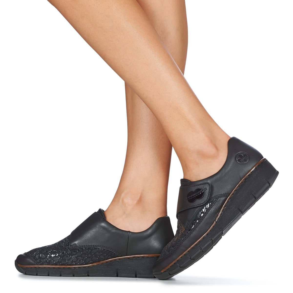 Women's Derby Shoes Rieker Black
