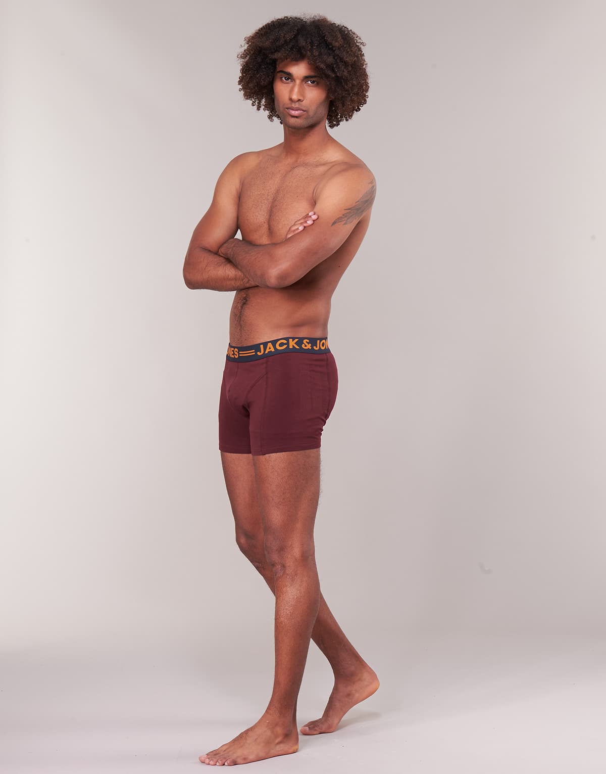 Men's Boxer Briefs Jack & Jones Gray