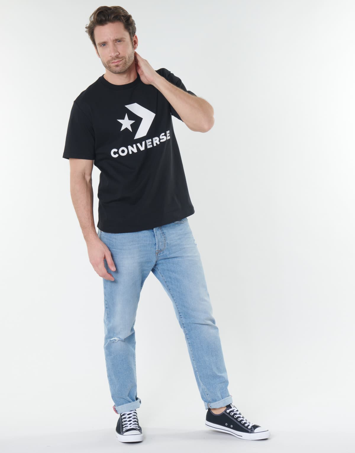 Men's T-Shirts Converse Black
