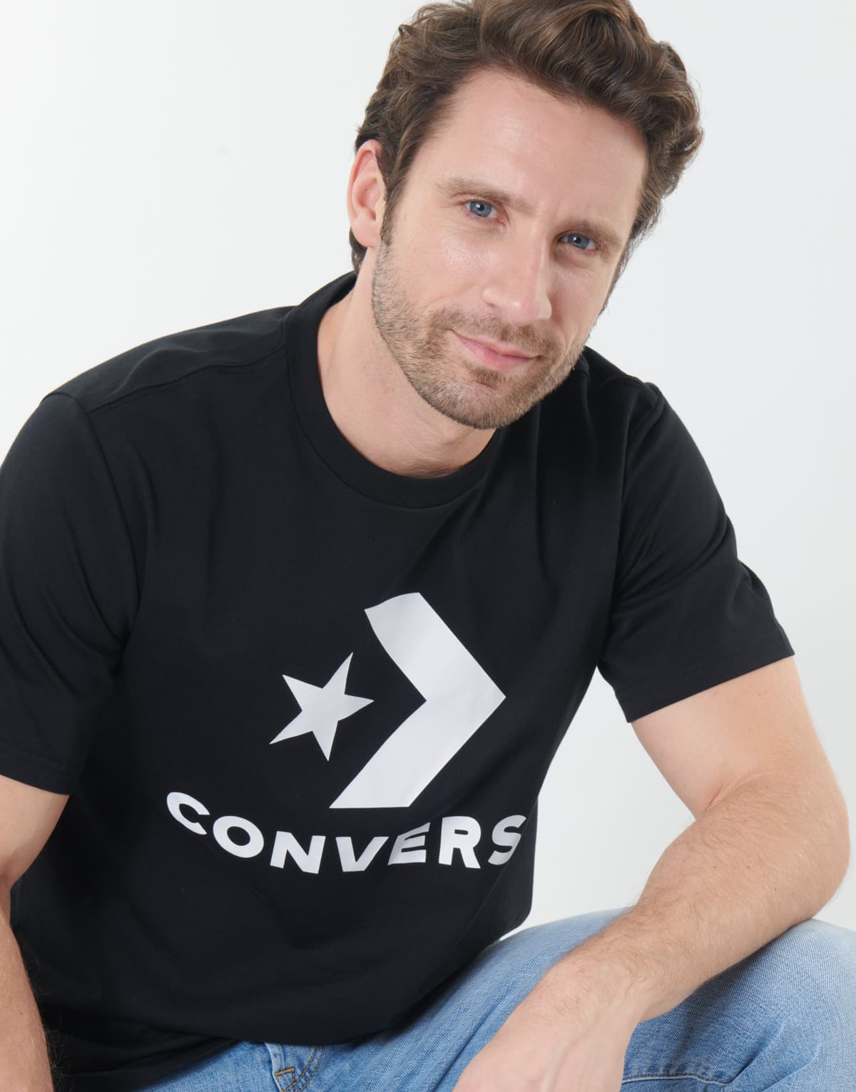 Men's T-Shirts Converse Black