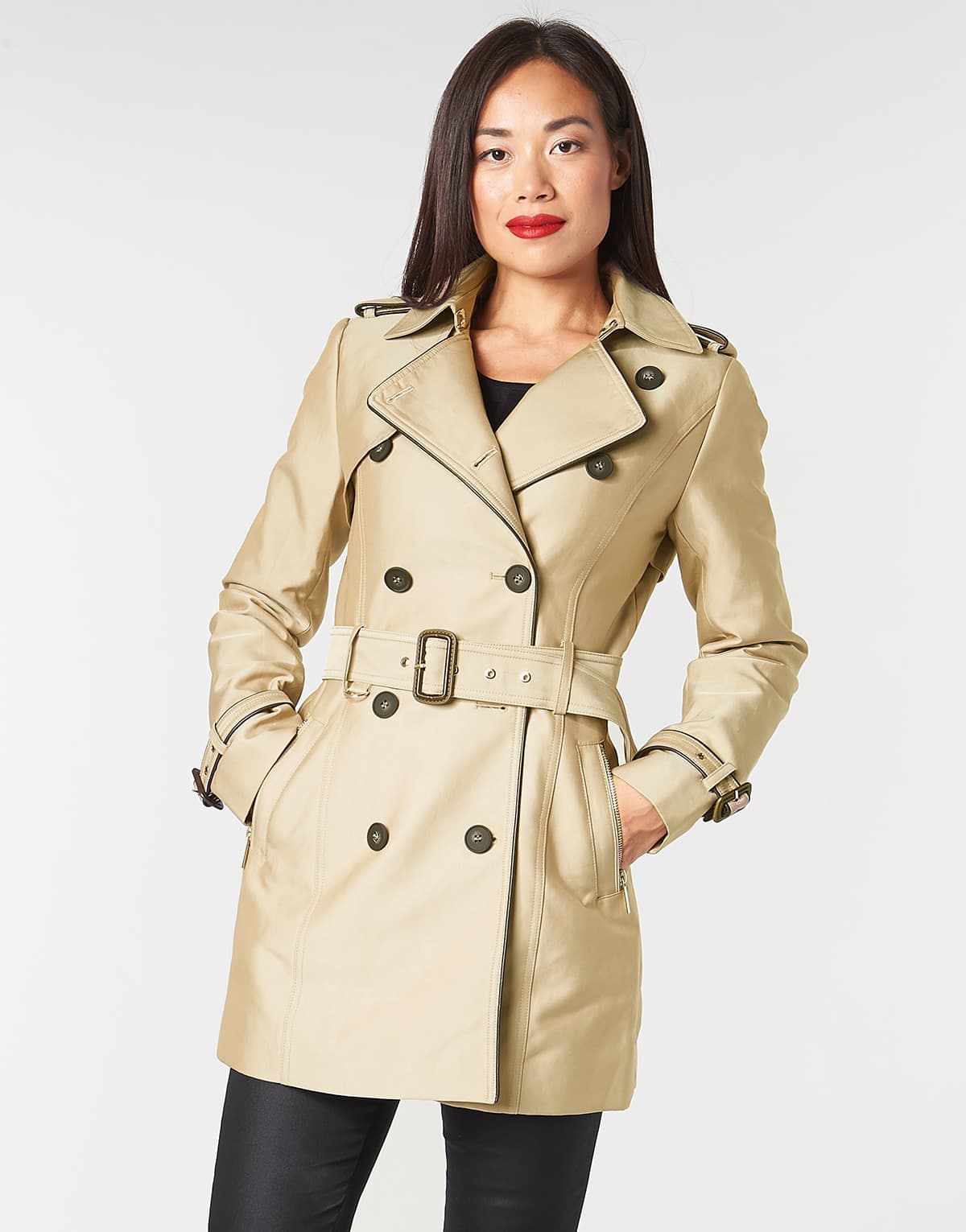 Women's Coats Morgan Beige