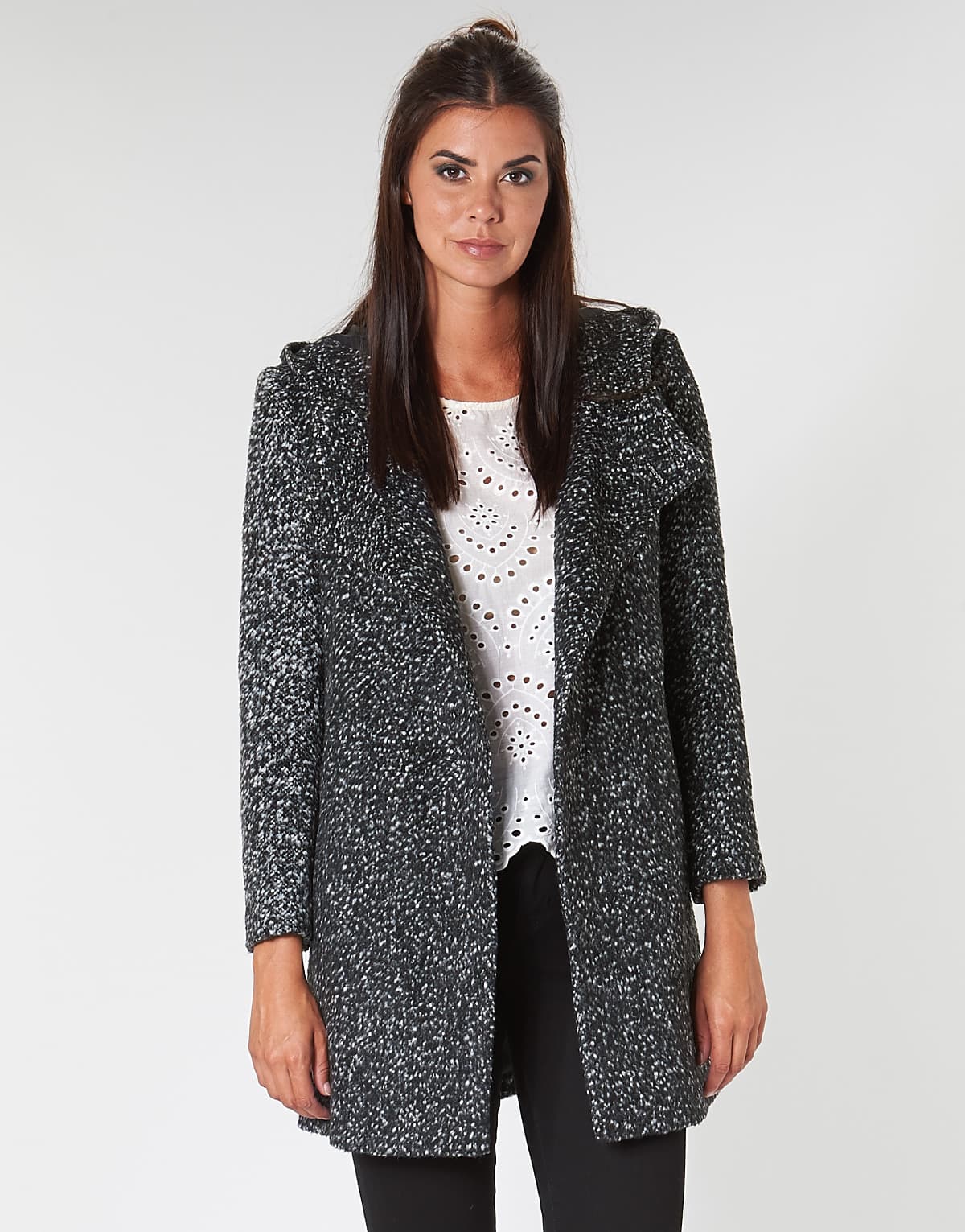 Women's Coats Casual Attitude Gray