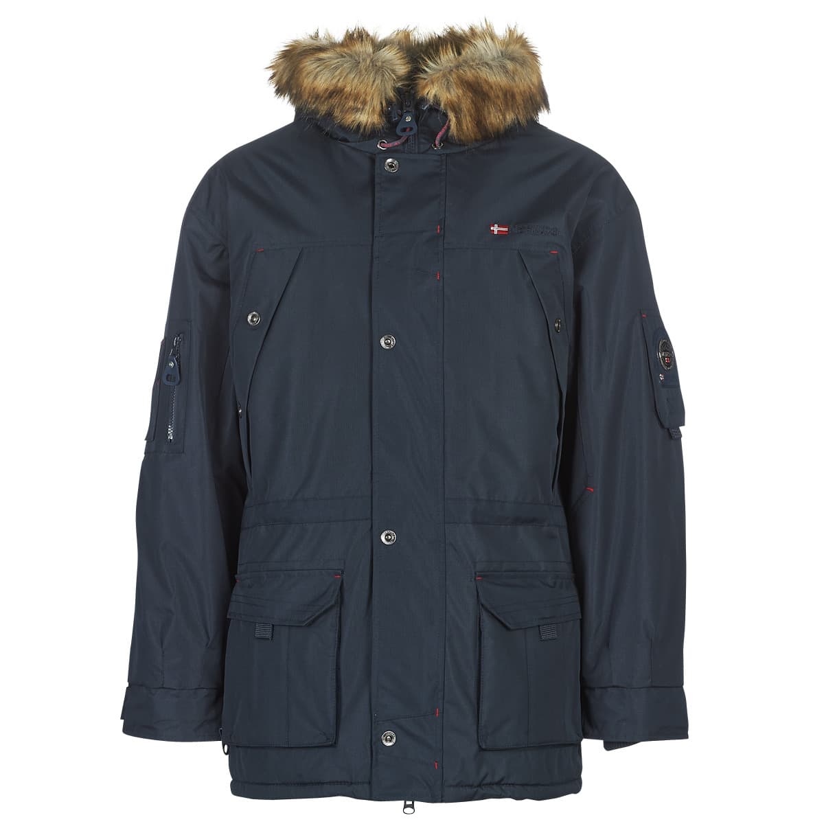 Men's Parkas Geographical Norway Blue