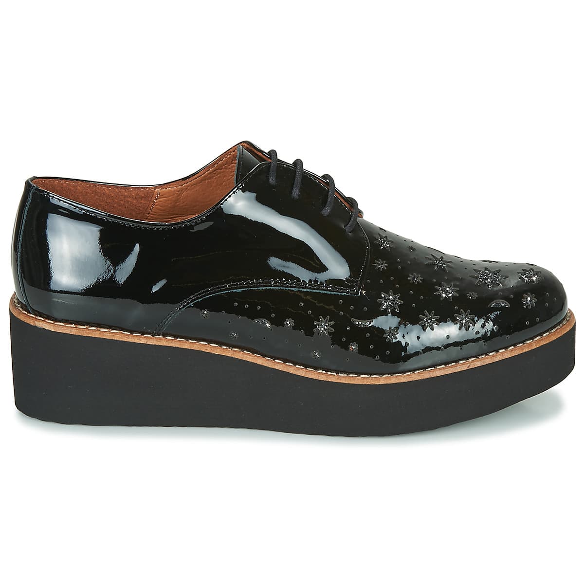 Women's Derby Shoes Fericelli Black