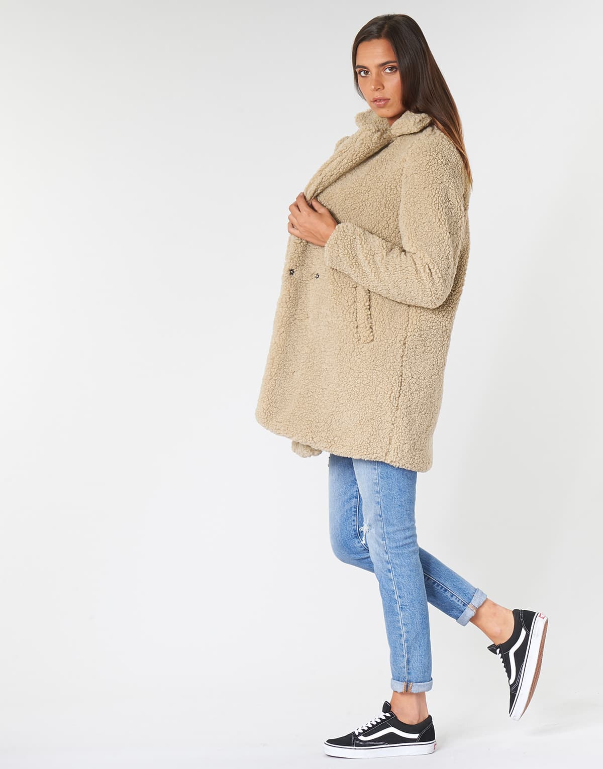Women's Coats Noisy May Beige