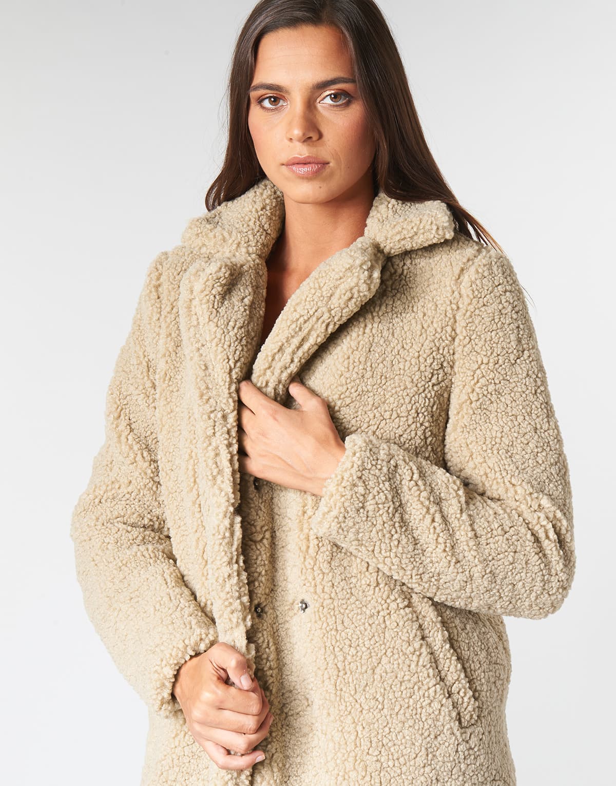 Women's Coats Noisy May Beige