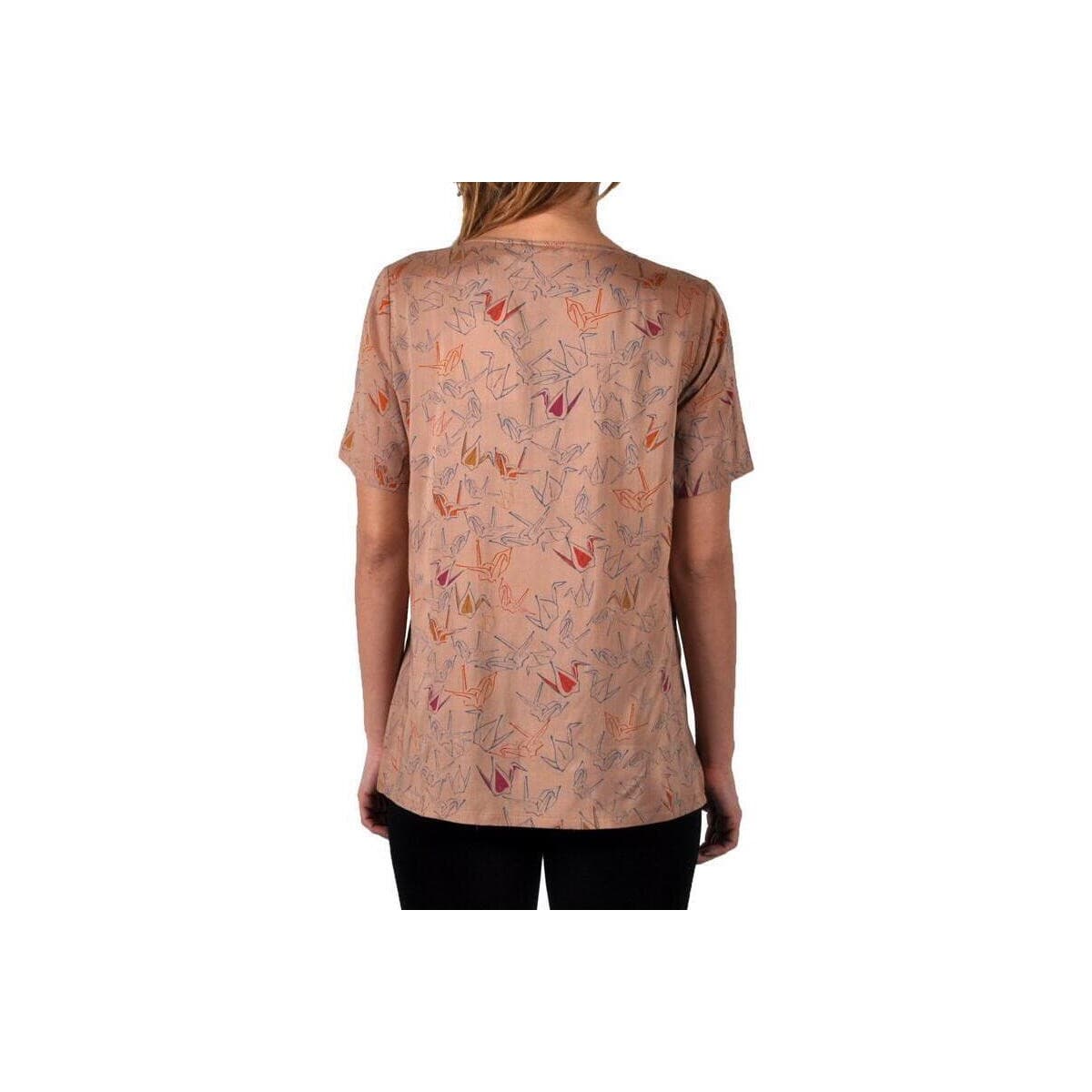 Women's T-Shirts Good Look Brown