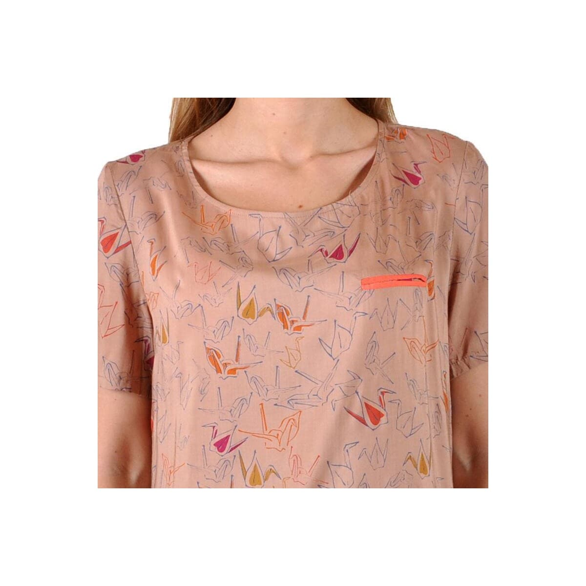 Women's T-Shirts Good Look Brown