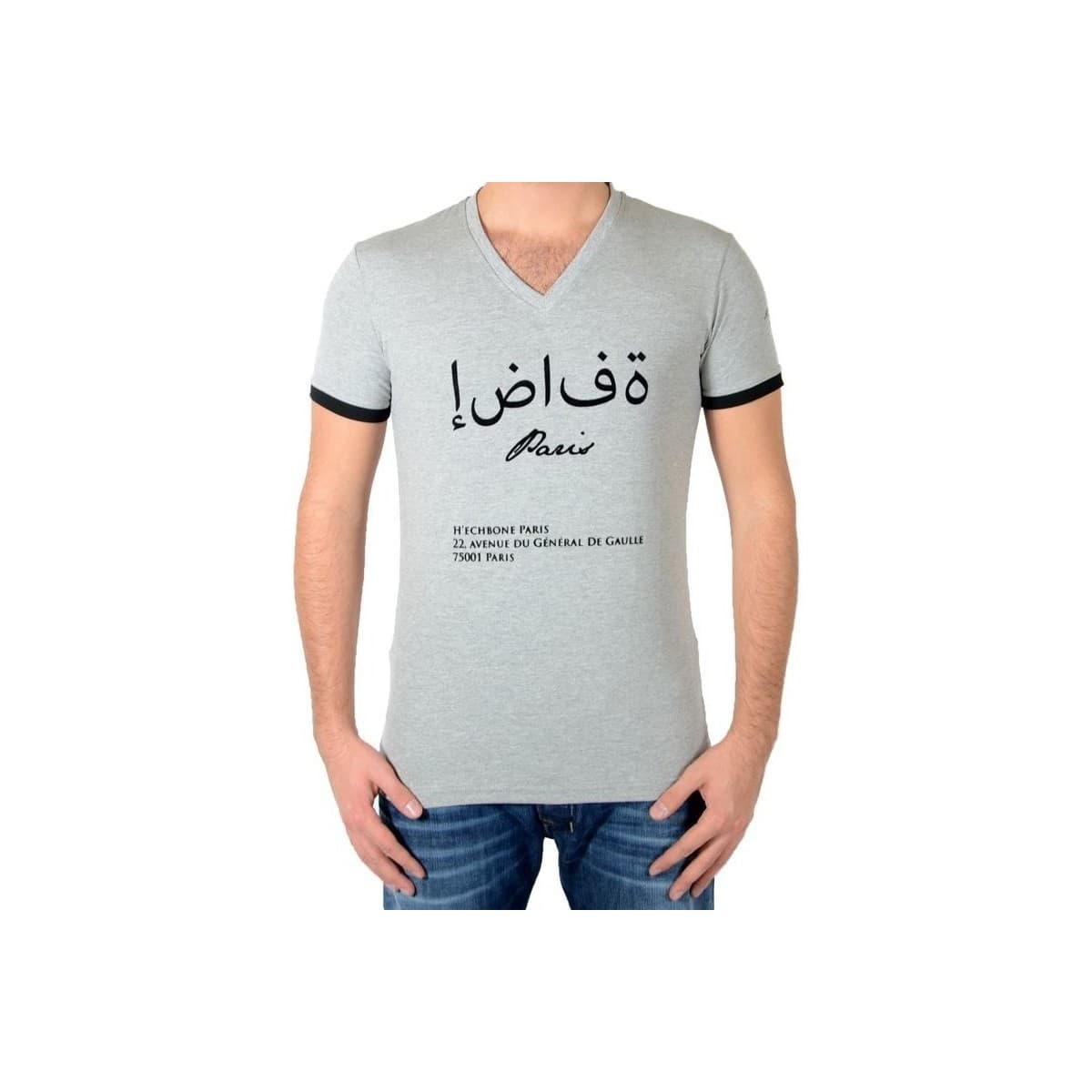 T-shirt με κοντά μανίκια Hechbone Paris 50034