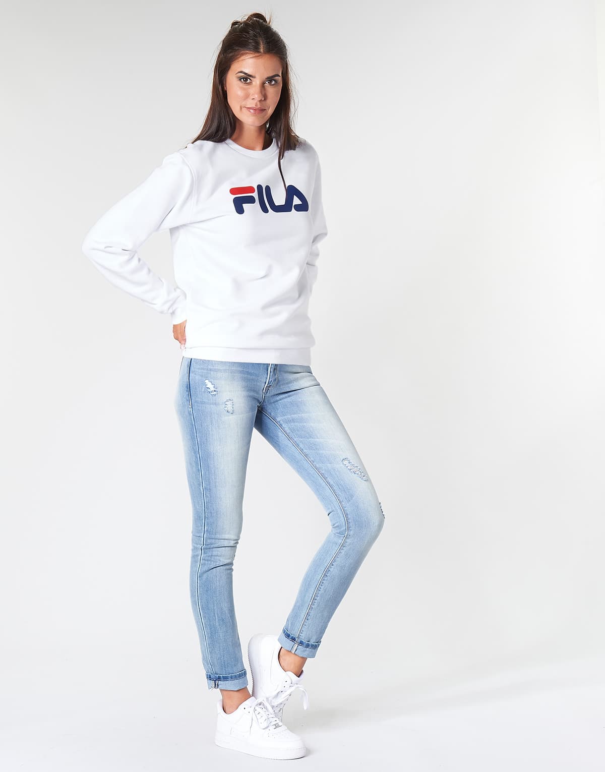 Women's Sports T-Shirts Fila White