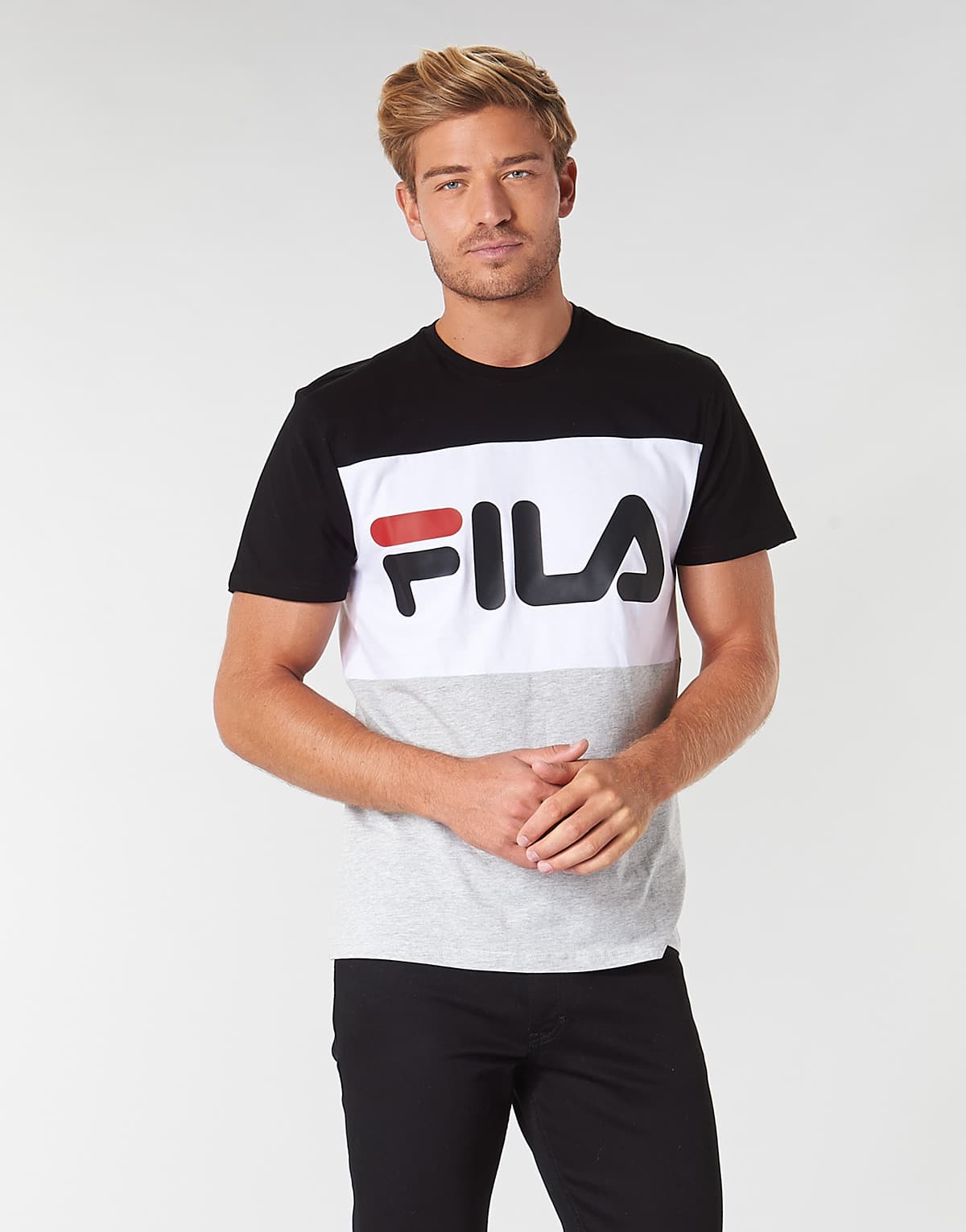 Men's T-Shirts Fila Gray