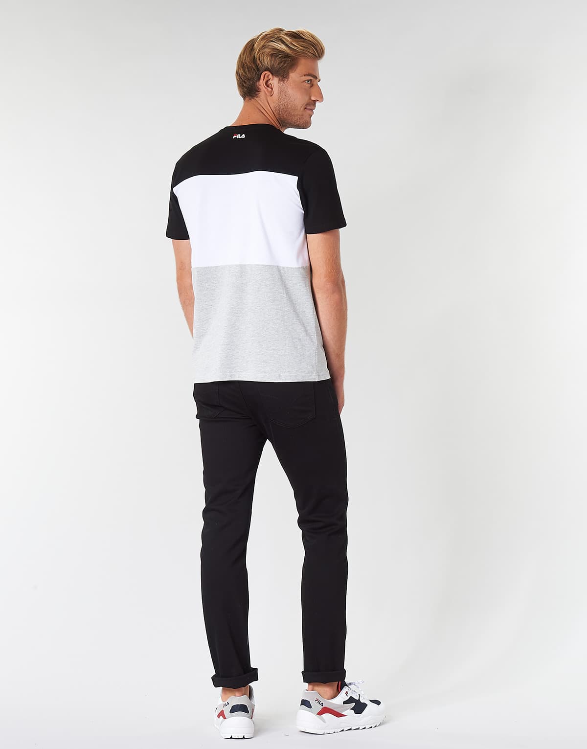 Men's T-Shirts Fila Gray