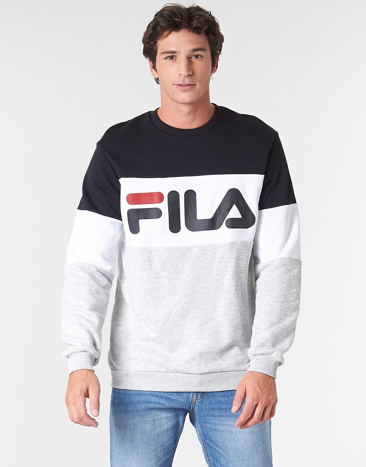 Men's Sports T-Shirts Fila Gray