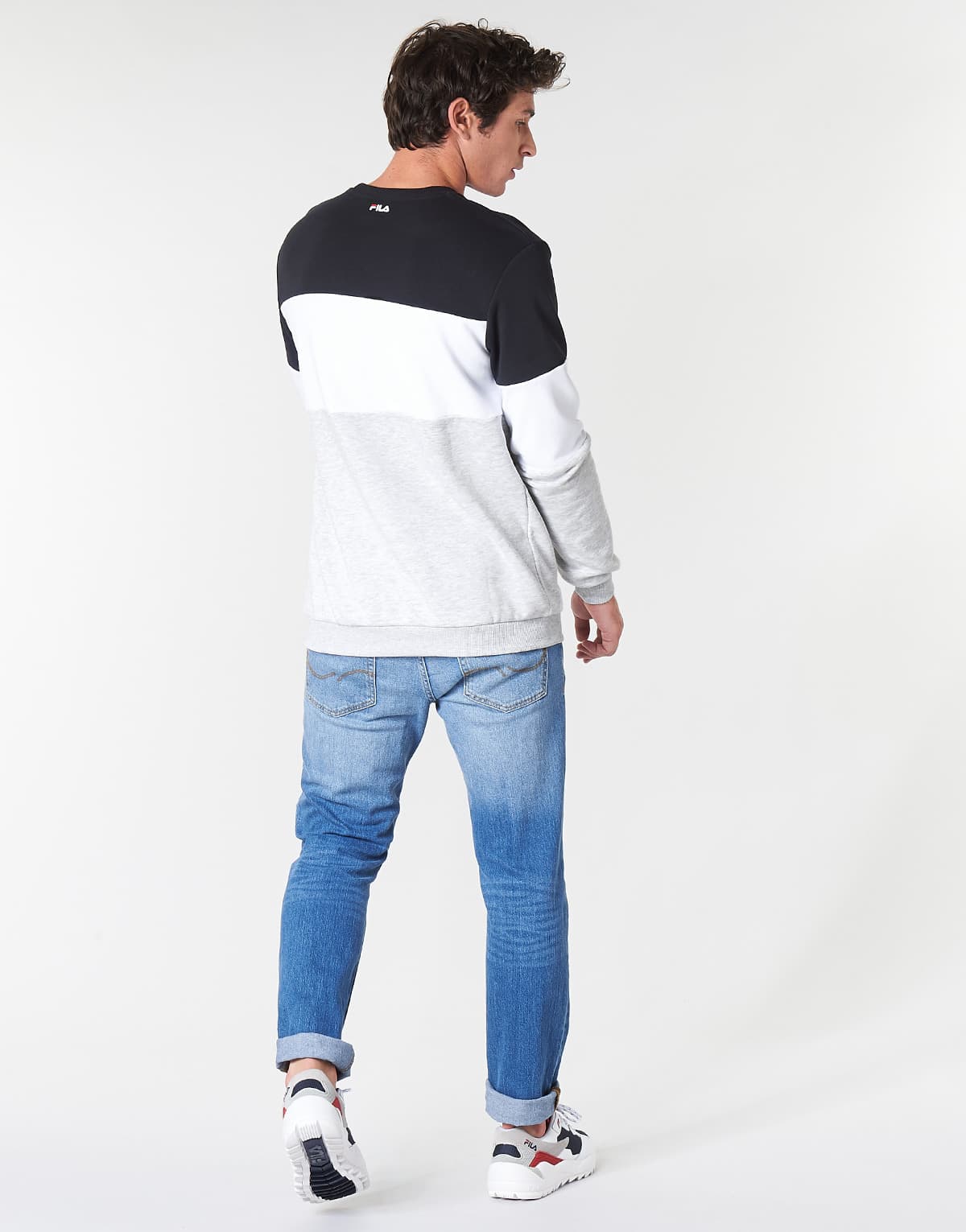 Men's Sports T-Shirts Fila Gray