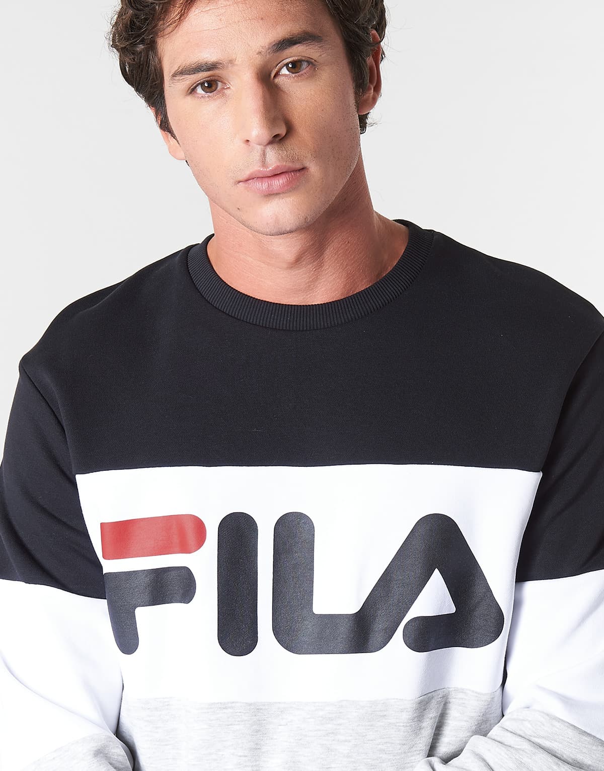 Men's Sports T-Shirts Fila Gray