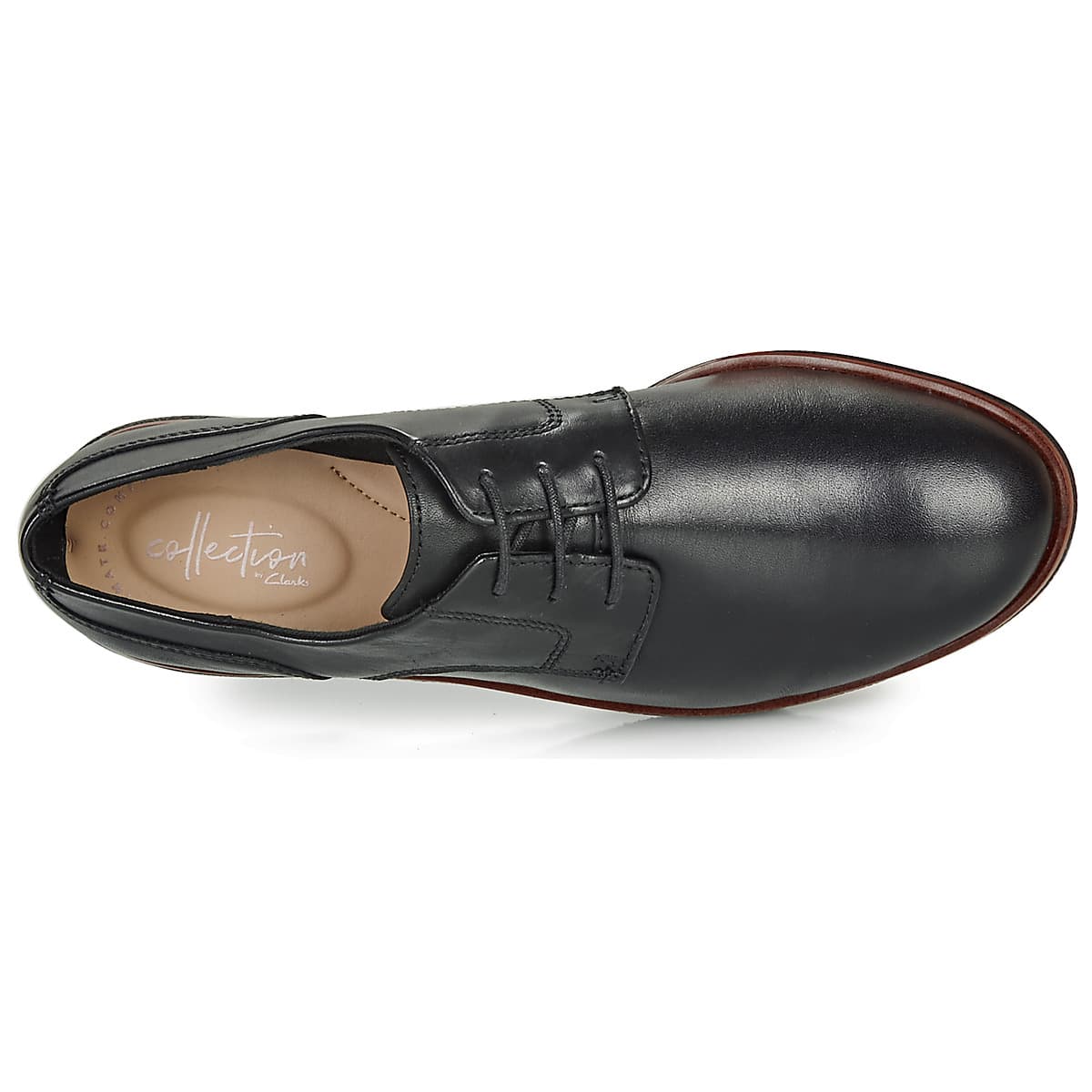 Women's Derby Shoes Clarks Black